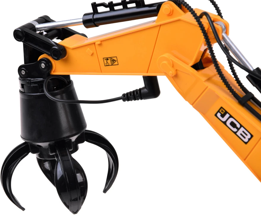 Jokomisiada Remote controlled excavator licensed by JCB + 3 attachments RC0790