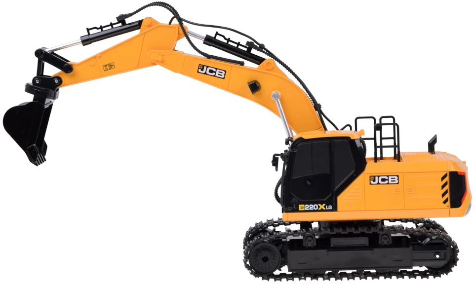 Jokomisiada Remote controlled excavator licensed by JCB + 3 attachments RC0790
