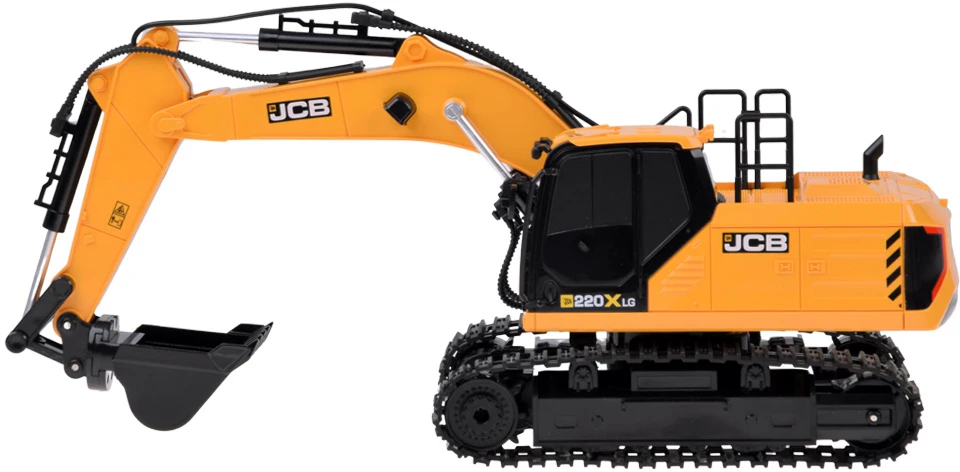 Jokomisiada Remote controlled excavator licensed by JCB + 3 attachments RC0790