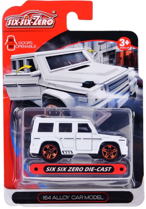Jokomisiada RESORAK metal off-road car, scale 1:64, with opening doors, ZA6615 BI