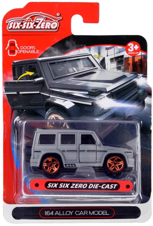Jokomisiada RESORAK metal off-road car, scale 1:64, with opening doors, ZA6615 SZ