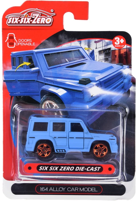 Jokomisiada RESORAK metal off-road car, scale 1:64, with opening doors, ZA6615 NI