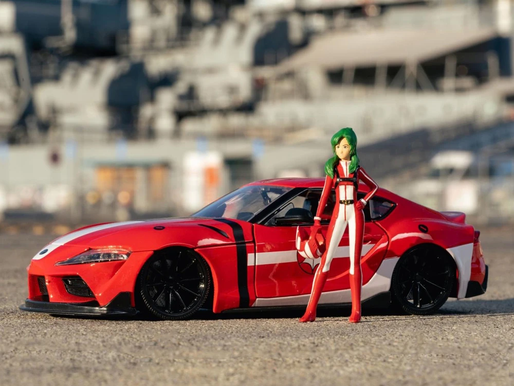 Jokomisiada Robotech Metal Car: Miriya Sterling & 2020 Toyota Supra 1:24 ZA6184