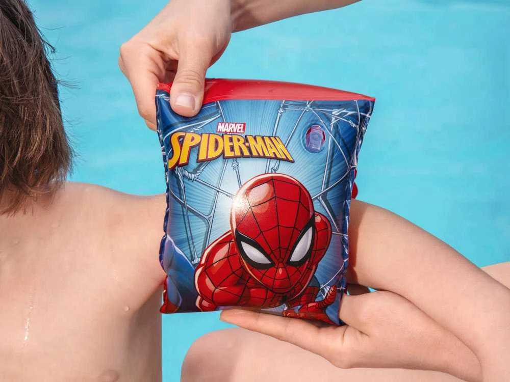 BESTWAY plaukimo rankovės Spiderman 23x15cm, 98001