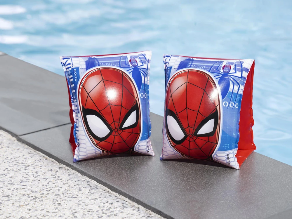 BESTWAY plaukimo rankovės Spiderman 23x15cm, 98001