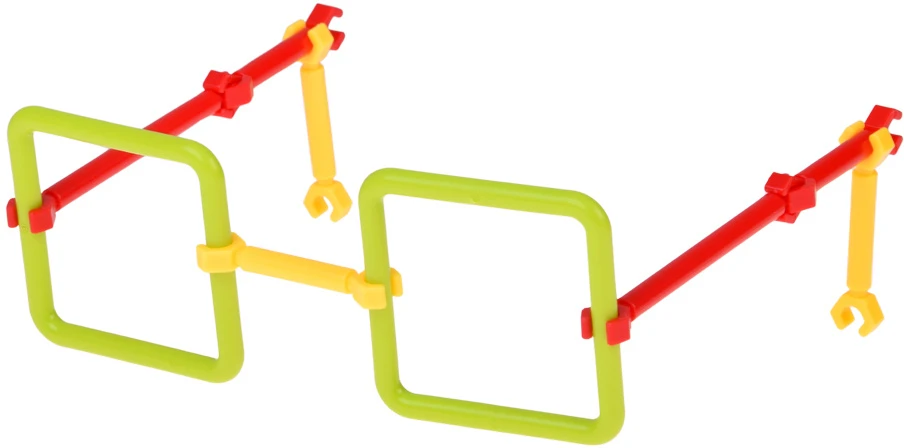 Jokomisiada Smart Sticks Construction Set with Sticks and Connectors, 300 Pieces ZA6325