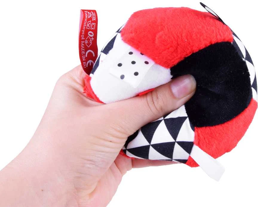 Hencz Toys Minkštas kamuoliukas METKI ZA3009 barškutis