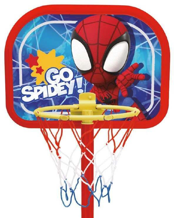 Stamp Spidey Basketball Set Adjustable Basket + Ball 14cm SP0880