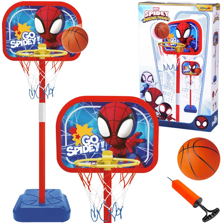 Stamp Spidey Basketball Set Adjustable Basket + Ball 14cm SP0880
