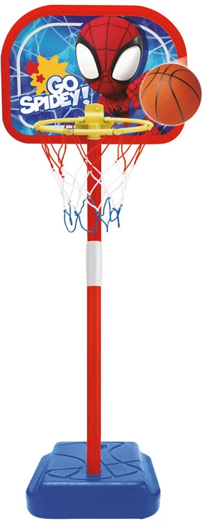 Stamp Spidey Basketball Set Adjustable Basket + Ball 14cm SP0880