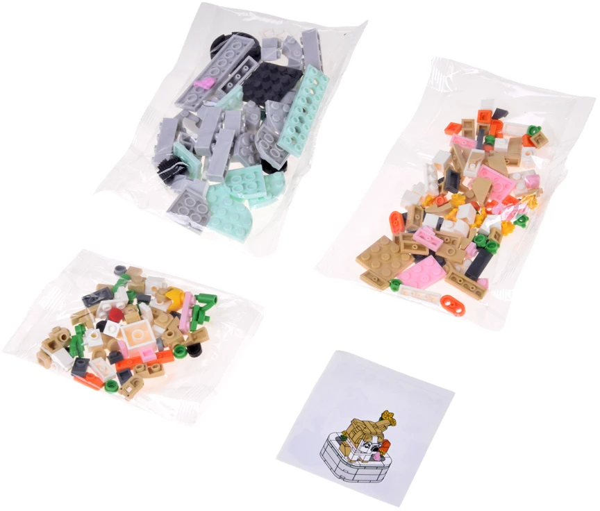 Jokomisiada Technical blocks Series: dogs on a base Shiba Inu 210ele ZA6620 H