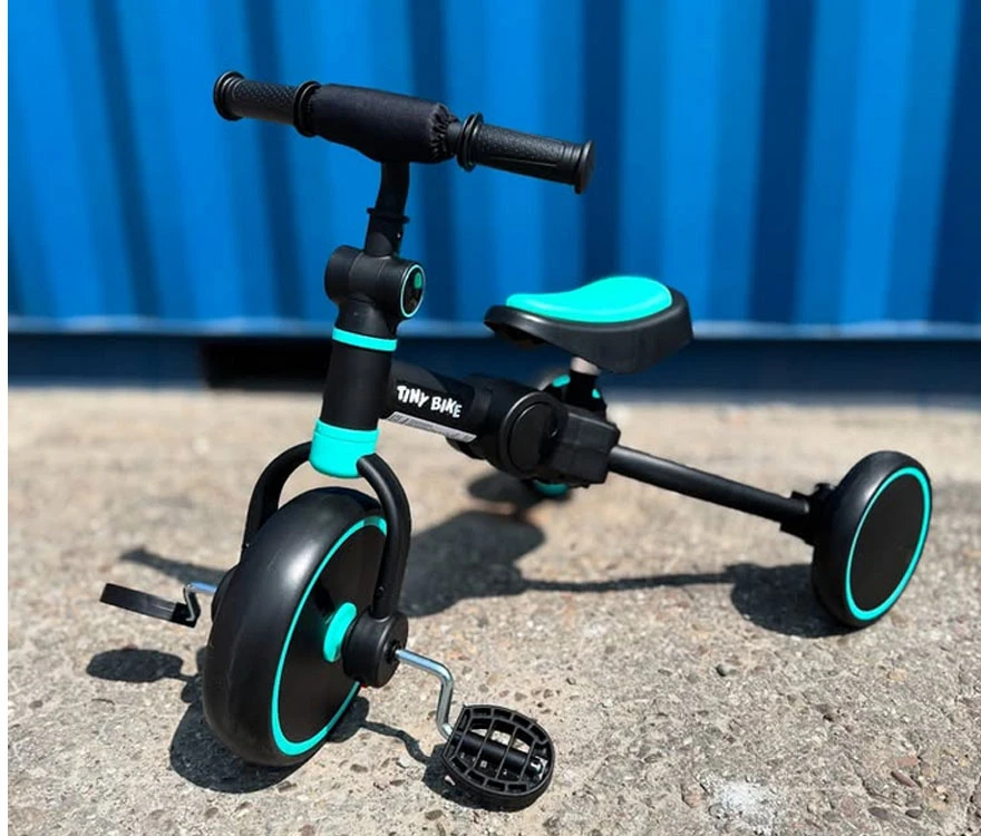 3 viename triratukas + balansinis dviratukas ir važiuojamasis dviratukas TINY BIKE SP0663