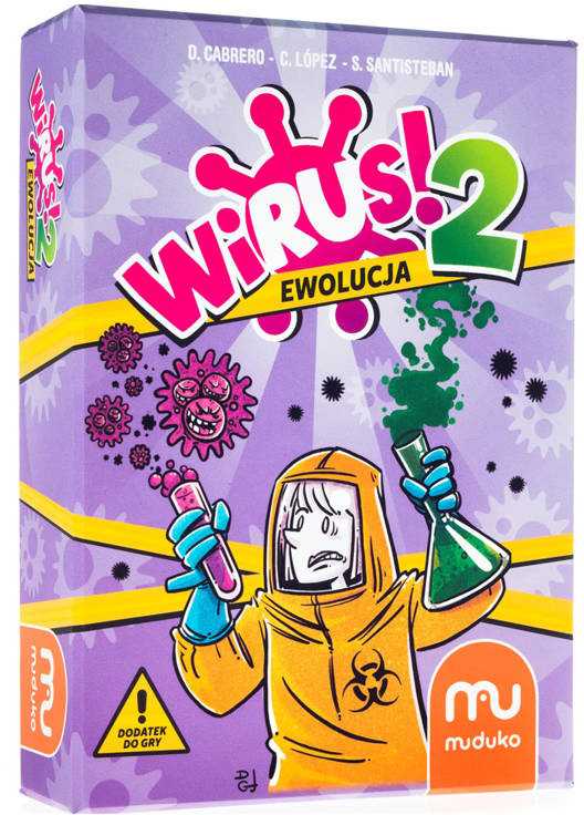 Stalo žaidimas Trefl Wirus 2, PL