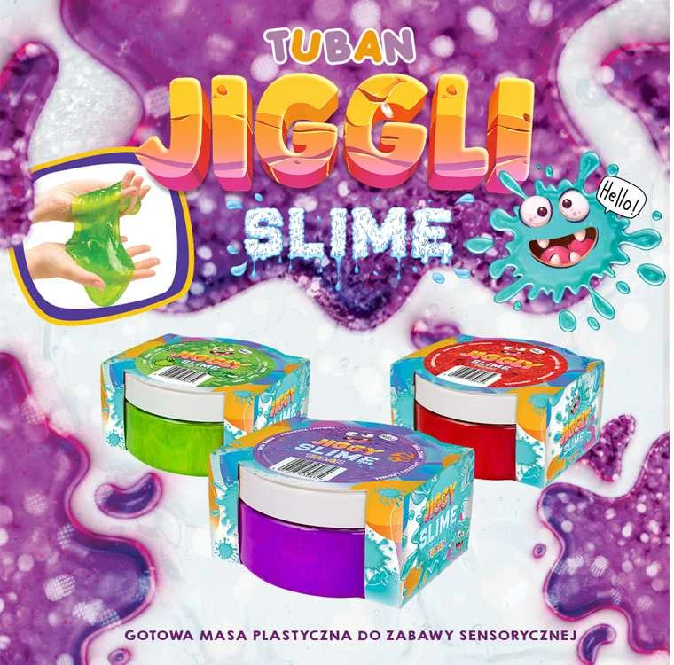 Tuban Jiggly Slime - Slaimas - Žalias Obuolys - 100 g