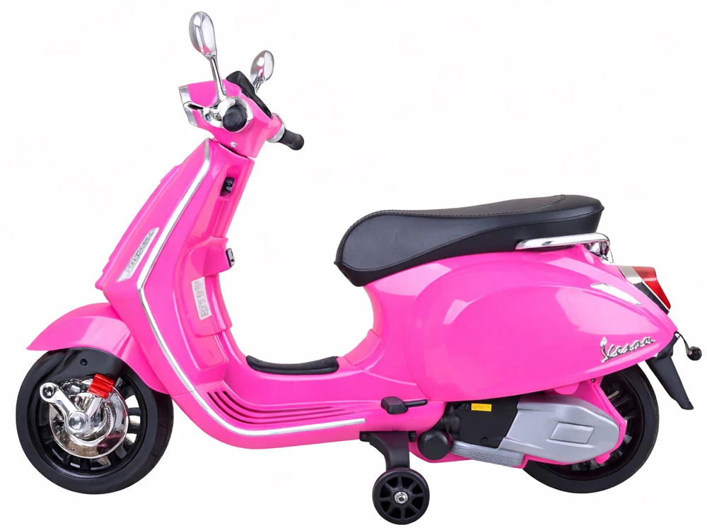 Jokomisiada VESPA electric scooter motor with battery for children melodies PA0344