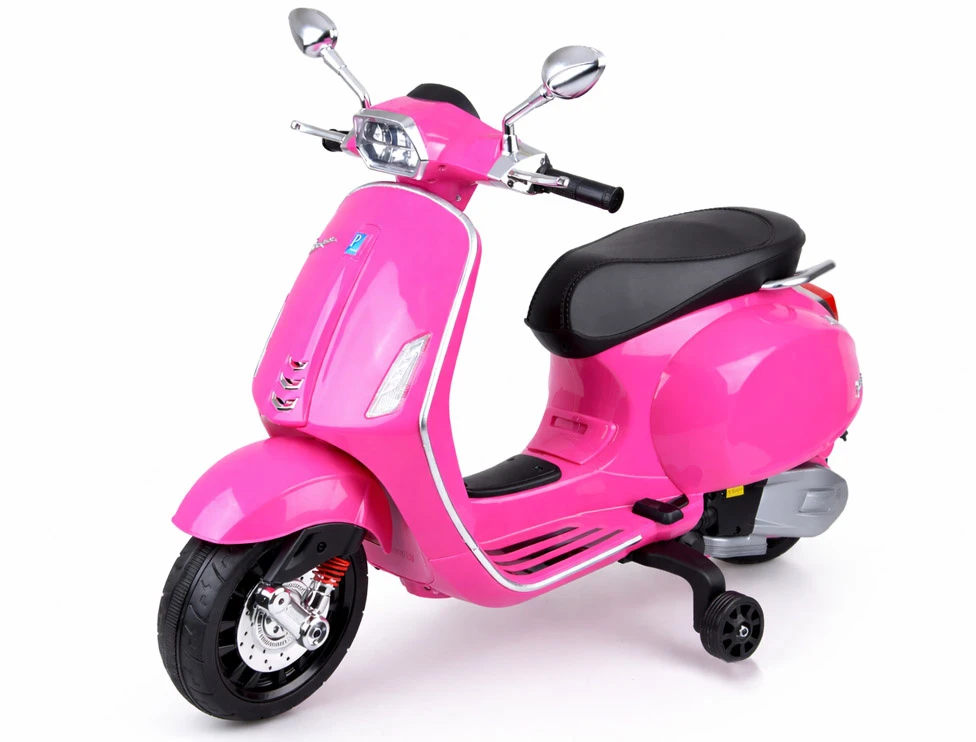 Jokomisiada VESPA electric scooter motor with battery for children melodies PA0344