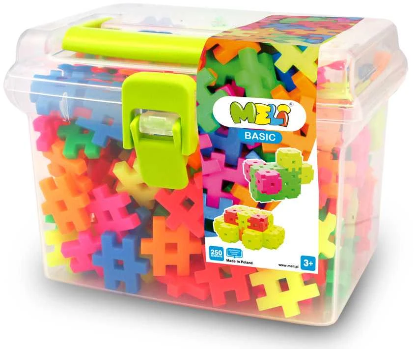 WAFLE MEli Basic Neon Travel Box 250 50090 ZA5665