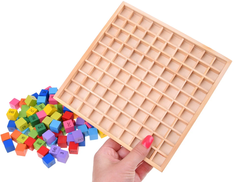 Dėlionė Jokomisiada Wooden multiplication table - educational math puzzle ZA6357