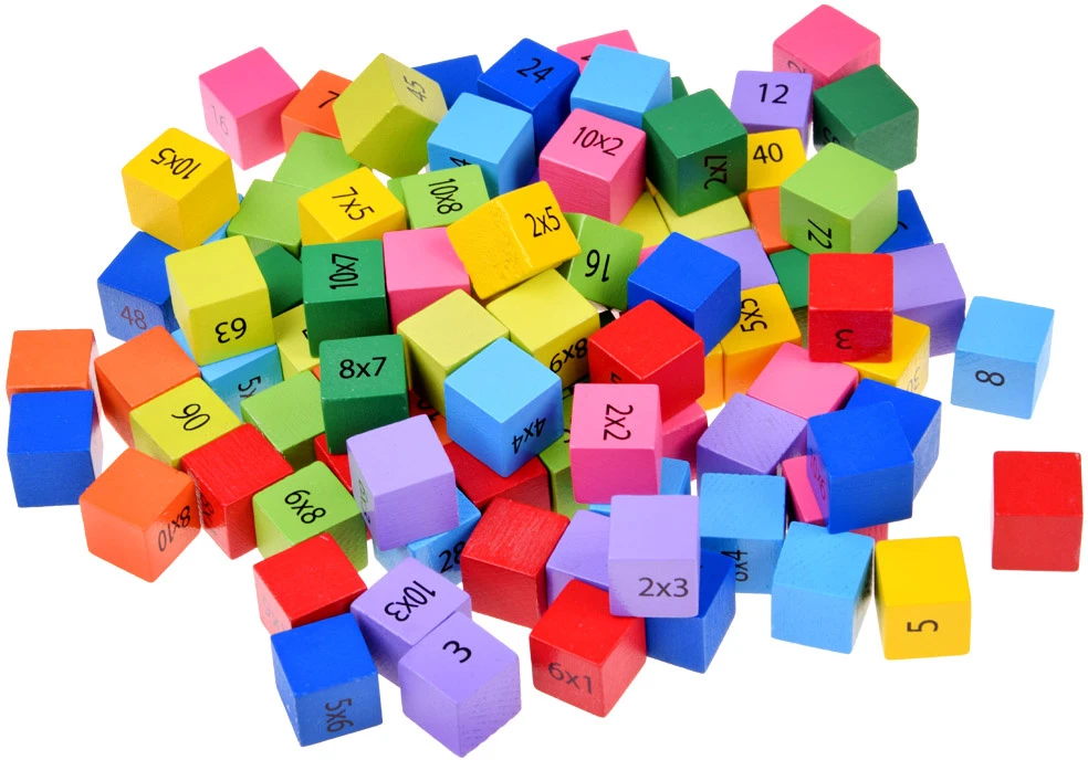 Dėlionė Jokomisiada Wooden multiplication table - educational math puzzle ZA6357