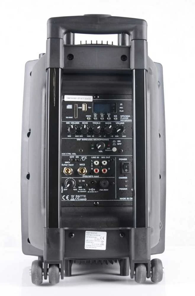 Ibiza Sound PORT10VHF-BT GARSO SISTEMA 250WRMS 10"su akumulaitoriumi