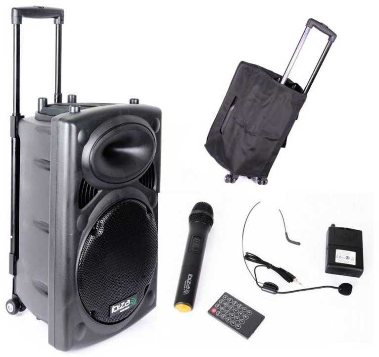 Ibiza Sound Garso sistema Ibiza PORT12VHF-BT