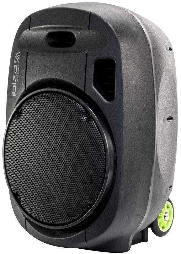 Ibiza Sound PORT12VHF-MKII NEŠIOJAMA GARSO SISTEMA SU AKUMULIATORIUMI + 2X VHF BELAIDŽIAI MIKROFONAI, USB/SD/AUX/BLUETOOTH, 12''/30CM