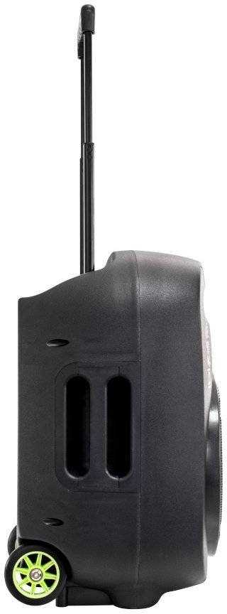 Ibiza Sound PORT12VHF-MKII NEŠIOJAMA GARSO SISTEMA SU AKUMULIATORIUMI + 2X VHF BELAIDŽIAI MIKROFONAI, USB/SD/AUX/BLUETOOTH, 12''/30CM