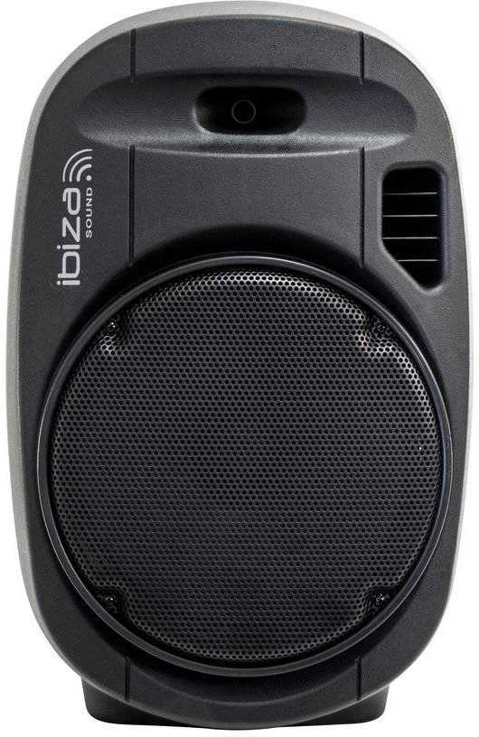 Ibiza Sound PORT12VHF-MKII NEŠIOJAMA GARSO SISTEMA SU AKUMULIATORIUMI + 2X VHF BELAIDŽIAI MIKROFONAI, USB/SD/AUX/BLUETOOTH, 12''/30CM