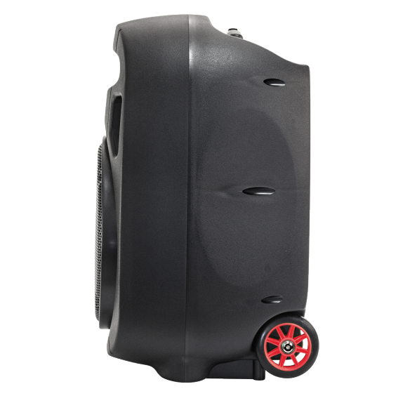 Ibiza Sound PORT15UHF-MKII NEŠIOJAMA GARSO SISTEMA SU AKUMULIATORIUMI + 2X UHF BELAIDŽIAI MIKROFONAI, USB/SD/AUX/BLUETOOTH, 15''/38CM