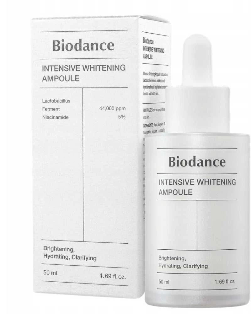 Biodance - Intensive Whitening Ampoule – Šviesinantis Veido serumas – 50 ml