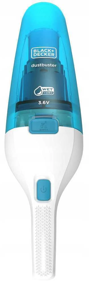 Black & Decker Cikloninis rankinis dulkių siurblys WDC215WA 0,38 L 65 dB 15W Mėlynas