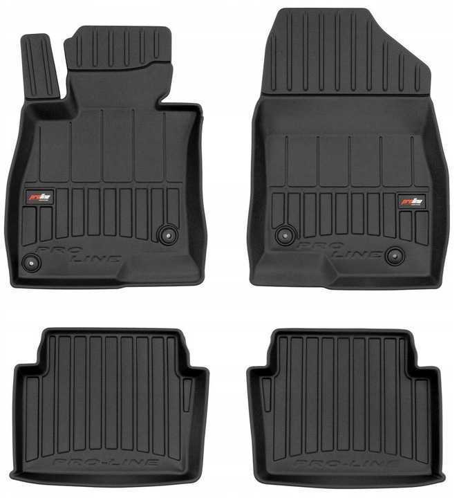 MOTOS Tappetini in gomma per auto adatto per Mazda 3 III 2013-2018 Migliorate il vostro comfort di viaggio con il tappetino antiscivolo per auto 3D