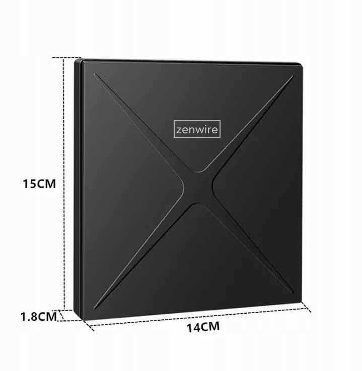 Išorinis nešiojamasis DVD CD RW diskas USB-C USB 3.0 HUB Zenwire 4in1 ...