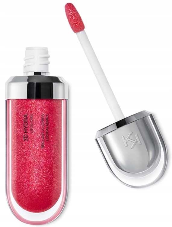 Lūpų blizgis Kiko Milano 3D Hydra 10 Sparkling Strawberry