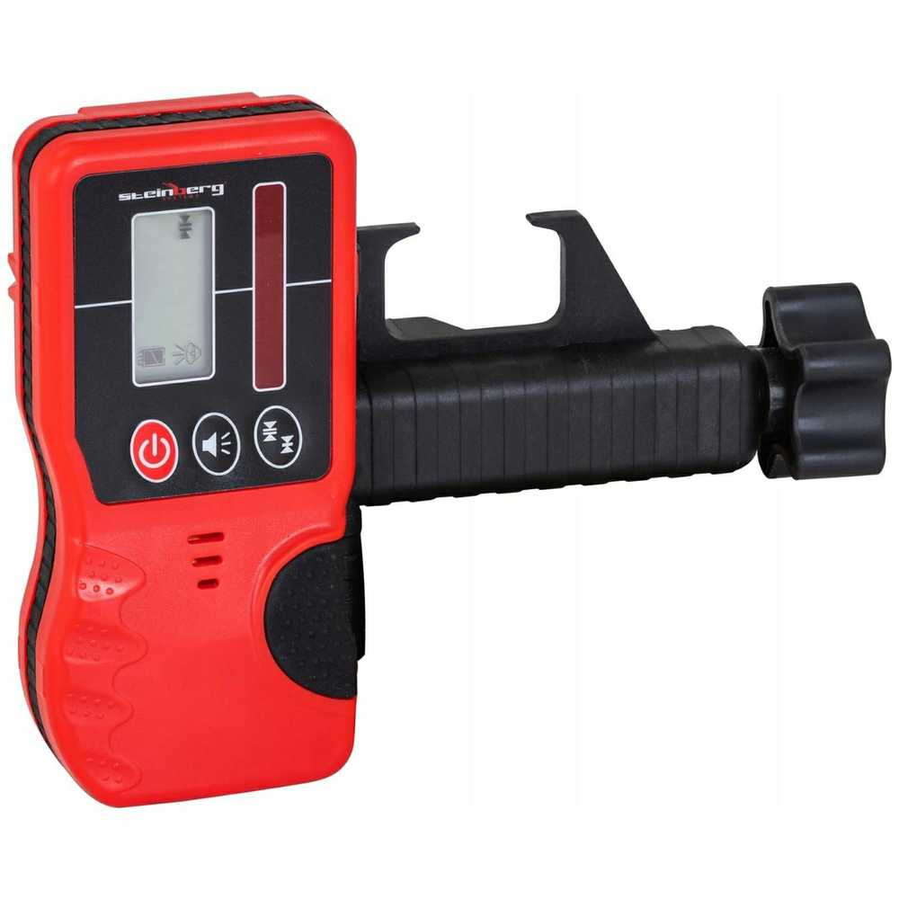 Steinberg Systems Rotacinio lazerio konstrukcijos lazerio nivelyras raudonas ±3 mm diapazonas 300m (Ekspozicinė prekė)
