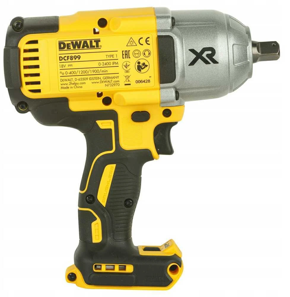 Smūginis veržliasukis DEWALT DCF899N-XJ 18 V 950 Nm be akumuliatoriaus ir kroviklio