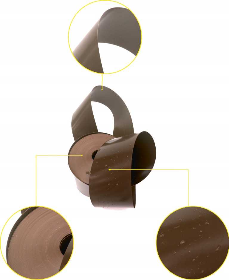 Noor 07115251852W - Strisce in iuta,15 cm x 25 m / 215 g/m²