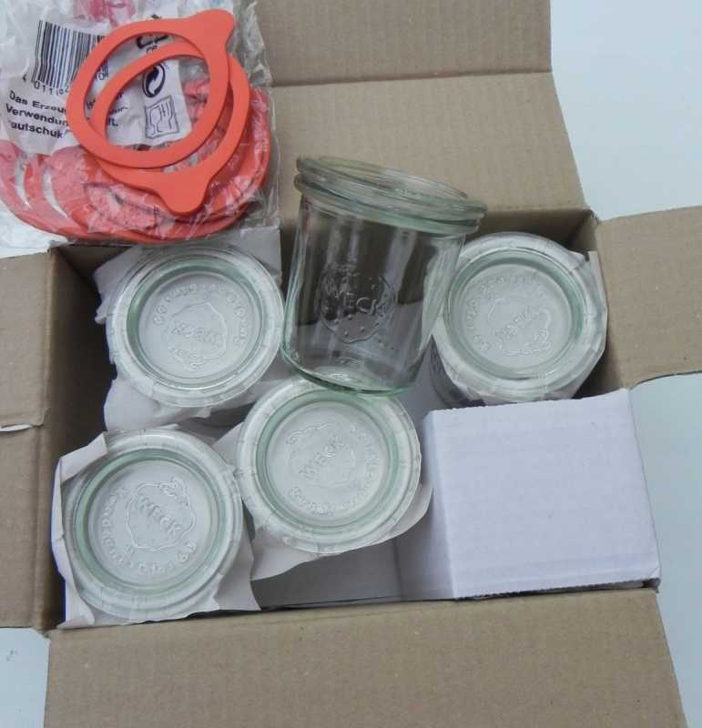 Weck Forminis indelis su dangteliu, 290 ml – 6 vnt. pakuotėje. (Atnaujinta)