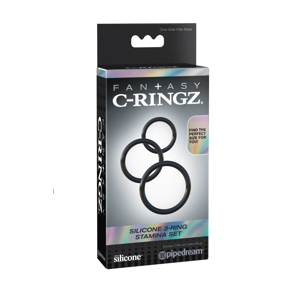Pipedream FCR Silicone 3 Ring Stamina Se