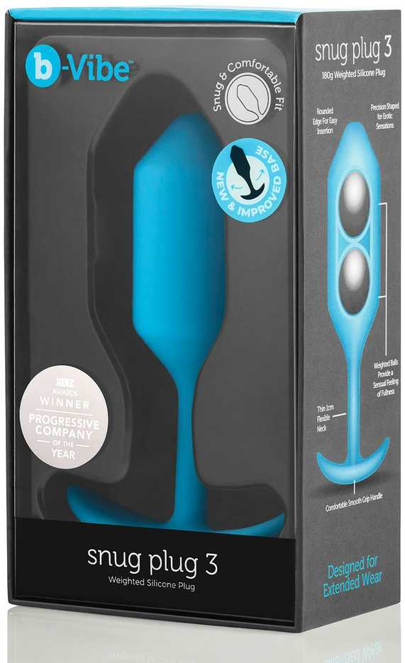 B-Vibe - Snug Plug 3 Teal