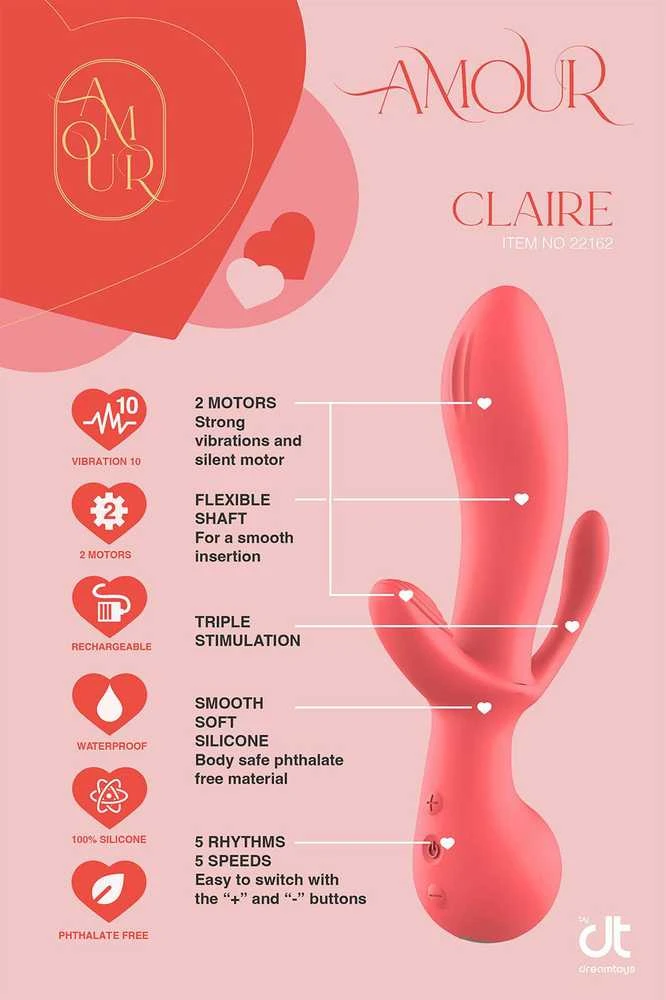 Dreamtoys MEILĖS TRIGUBO POZORINGO VIBE CLAIRE