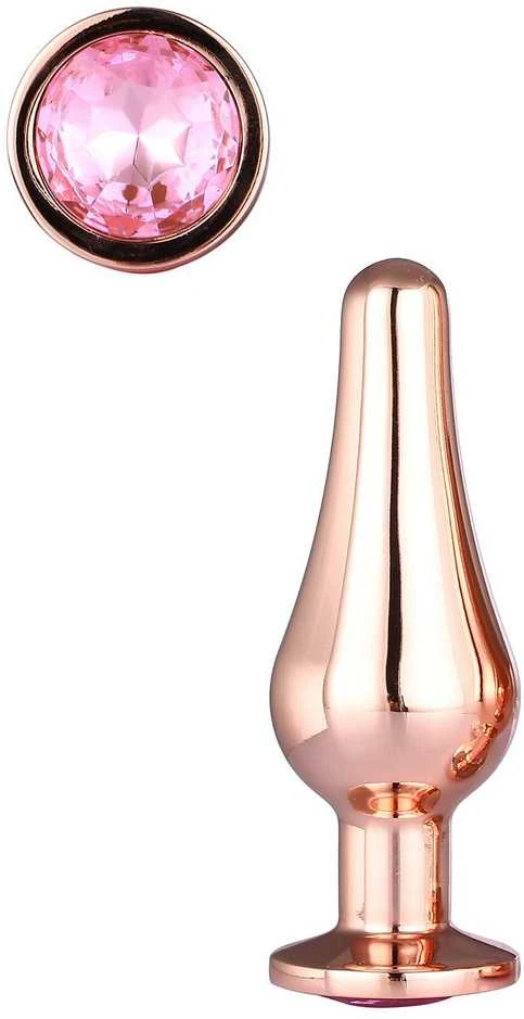 Dream Toys Blizganti meilė ROSE GOLD PLESURE PLUG S