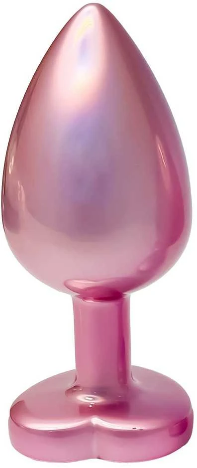 Dream Toys Rožinė GLEAMING LOVE MATTE Rožinis PLUG LARGE