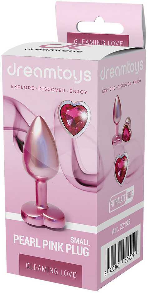 Dream Toys Blizgantis Love Pearl Rožinė Plug Anal Plug S
