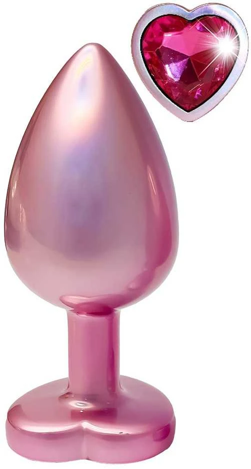 Dream Toys Rožinė GLEAMING LOVE MATTE Rožinis PLUG LARGE