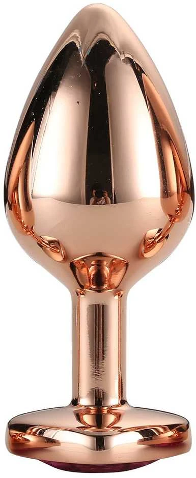 BoT Svajonių žaislai Žvilgantys Meilė Rose Gold Plug korek analny Medium