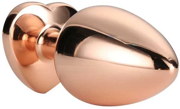 BoT Svajonių žaislai Žvilgantys Meilė Rose Gold Plug korek analny Medium