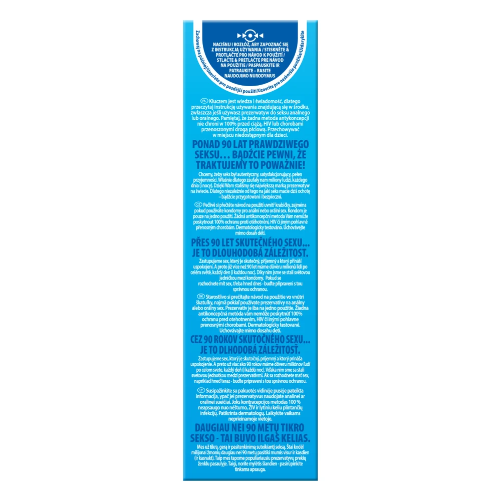 Durex Classic Prezervatyvai, 12 vnt.