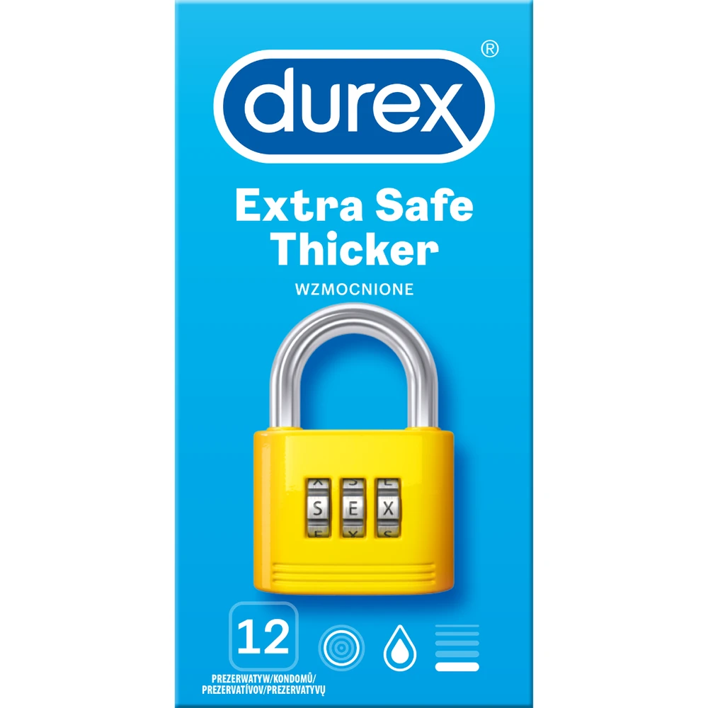 „Durex Extra Safe A12“ prezervatyvai