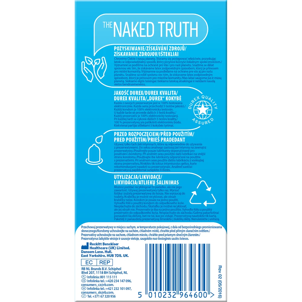 „Durex Extra Safe A12“ prezervatyvai